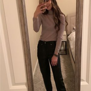 Mango lavender sparkly top